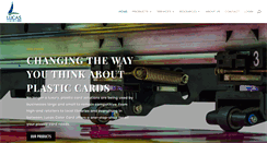 Desktop Screenshot of lucascolorcard.com